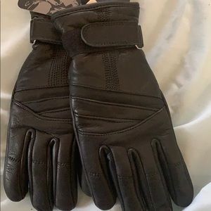 Women’s motorcycle leather gloves